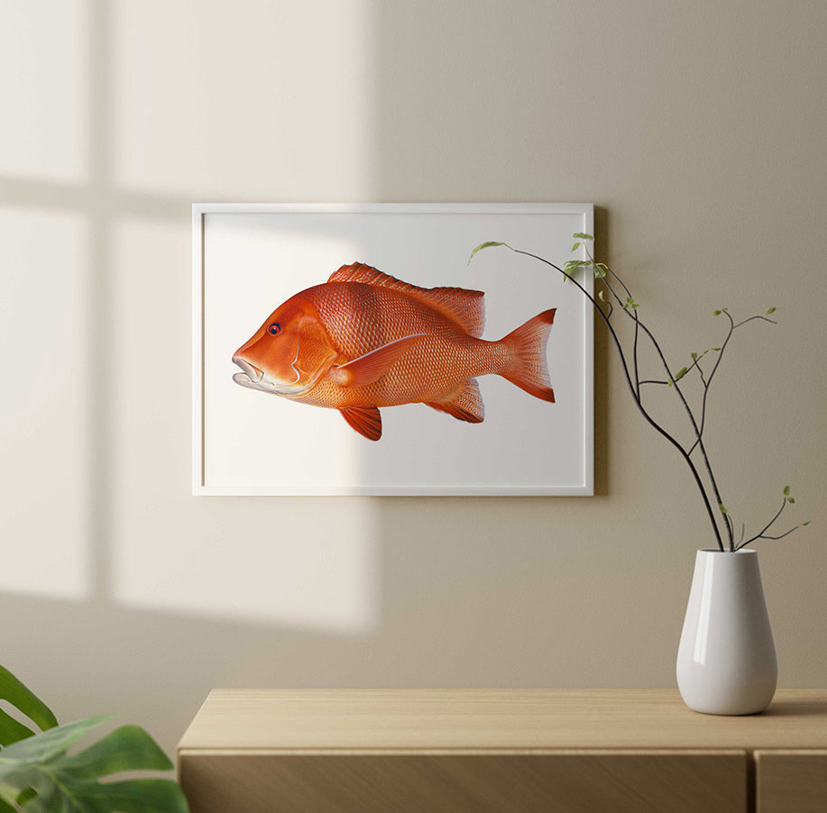 Fine Art marine life Print of the Red Emperor
