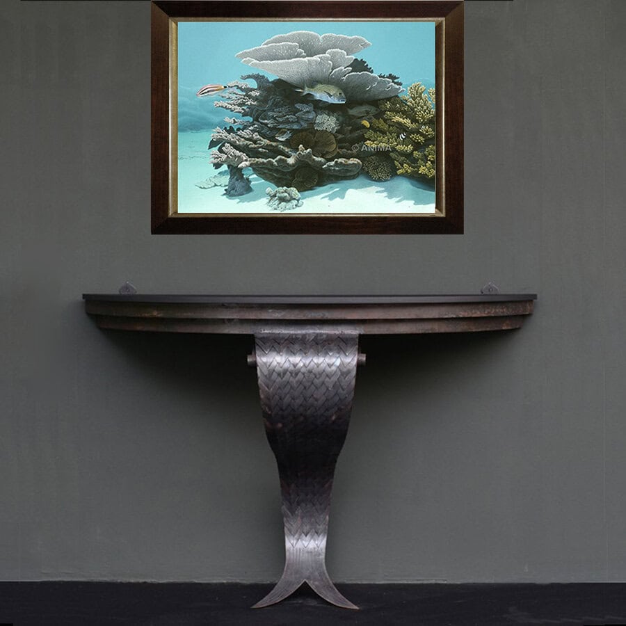 Cleaning Station, Coral Bay-Print